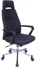 Stellar Spine High Back Ergonomic Chair in Black Colour