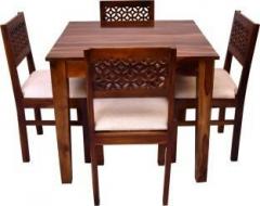 Stream Furniture Solid Wood 4 Seater Dining Set