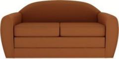 Style Crome Two Seater Fold Out Sofa Cum Bed Sleeps & Comfortably Brown Color Single Sofa Bed