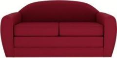 Style Crome Two Seater Fold Out Sofa Cum Bed Sleeps & Comfortably Red Color Single Sofa Bed