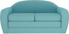 Style Crome Two Seater Fold Out Sofa Cum Bed Sleeps & Comfortably Sky Blue Color Single Sofa Bed