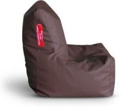 Style Homez Large Chair L Size Brown with Beans Bean Bag Chair With Bean Filling