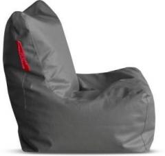 Style Homez XL Chair XL Size Grey with Beans Bean Bag Chair With Bean Filling