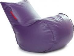 Style Homez XL Mambo XL Size Purple with Beans Lounger Bean Bag With Bean Filling