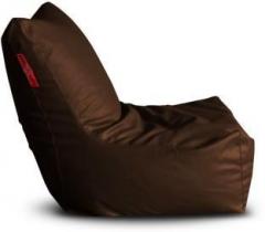 Style Homez XXXL Chair XXXL Size Brown Color with Beans Bean Bag Chair With Bean Filling