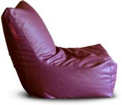 Style Homez XXXL Chair XXXL Size Maroon with Beans Bean Bag Chair With Bean Filling