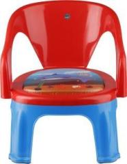 Sukhson India Kids Strong and Durable Plastic Chair with Cushion Base Plastic Chair