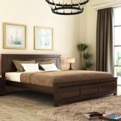Suncrown Furniture Solid Wood King Bed