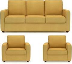 Supreme Fabric 3 + 1 + 1 Yellow Sofa Set