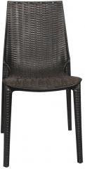 Supreme Lumina Armless Chair in Black Colour