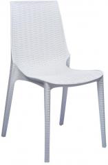 Supreme Lumina Armless Chair in White Colour