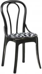 Supreme Pearl Chair in Black and White Colour