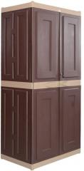Supreme Symphony Large Almirah in Globus Brown and Dark Beige Colour
