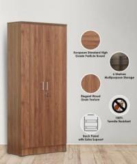 Tadesign Brio Premium Almirah With Locker Engineered Wood 2 Door Wardrobe