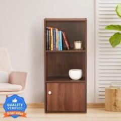 Tadesign Muo 6015 3 Shelves Multipurpose Storage Cabinet Engineered Wood Semi Open Book Shelf