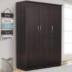 Tadesign Tonja Premium Almirah with Drawers Engineered Wood 3 Door Wardrobe