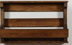 Tanishq Arts Solid Wood Bar Cabinet
