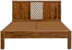 The Attic Jasmine Solid Wood Queen Bed