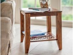 The Attic Sheesham Wood Solid Wood End Table