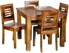 The Attic Solid Wood 4 Seater Dining Set