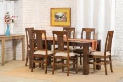The Jaipur Living Cairo Solid Wood 6 Seater Dining Set