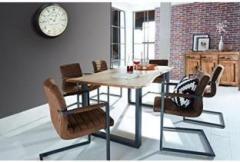 The Kashth Solid Wood 6 Seater Dining Table
