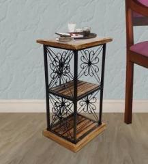 The Urban Store Solid Wood Bedside Table