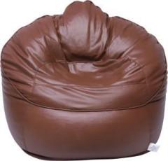 Threadvibeliving XXXL Bean Bag Sofa With Bean Filling