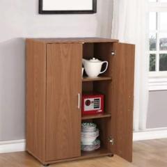 Touchwood Storage Cabinet with 2 Door | Multipurpose Storage for Home Engineered Wood Free Standing Sideboard