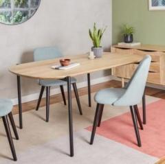 Treenart Solid Wood 6 Seater Dining Table