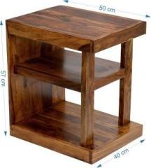 Unitek Furniture Sheesham Wood Solid Wood End Table
