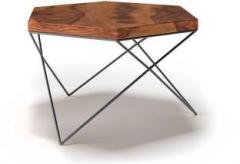 Urban Ladder Dyson Hex Solid Wood Coffee Table