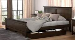 Urban Ladder Somerset Solid Wood Queen Bed With Storage