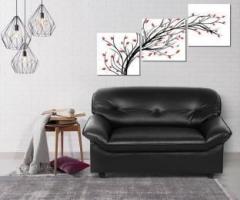 Urban Living Micro Leatherette 2 Seater