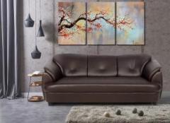 Urban Living Plymouth Leatherette 3 Seater