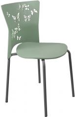 Ventura Armless Cafetaria Chair in Saga Colour