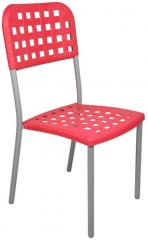 Ventura Cafetaria Chair in Red Colour