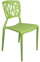 Ventura Moulded Hard Plastic Chair in Green Colour