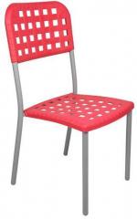 Ventura Plastic Chair in Red Colour