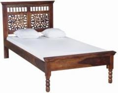 Vintej Home Ambrosa Sheesham Solid Wood Single Bed