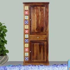 Vintej Home Solid Wood 2 Door Wardrobe