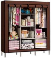 Viraat Foldable 88130 collapsible wardrobe Multicolor PP Collapsible Wardrobe