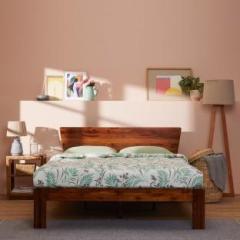 Wakefit Ara Teak Solid Wood King Bed