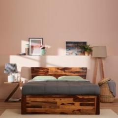 Wakefit Auriga Solid Wood King Box Bed