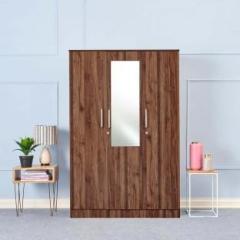 Wakefit Tartan Engineered Wood 3 Door Wardrobe