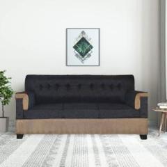 Wakesure Premium Quality Jute Fabric 3 Seater Sofa