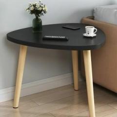 Wallring Triangle Side Table, Coffee Table for Living Room Sofa Side Table Bed Side, Solid Wood End Table