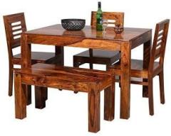 Wood Affair Solid Wood 4 Seater Dining Table