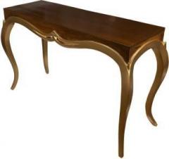Wood Art Interior Engineered Wood Console Table