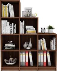 Woodbuzz Engineered Wood Open Book Shelf